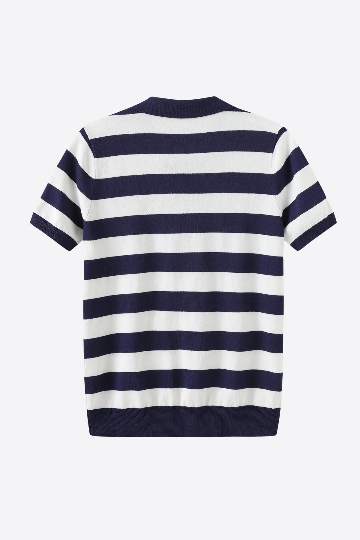ELIGIO™ | Striped Short Sleeve Polo Shirt