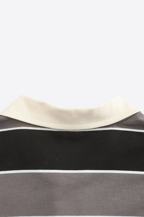GIULIO™ | Polo Stripes Long Sleeves