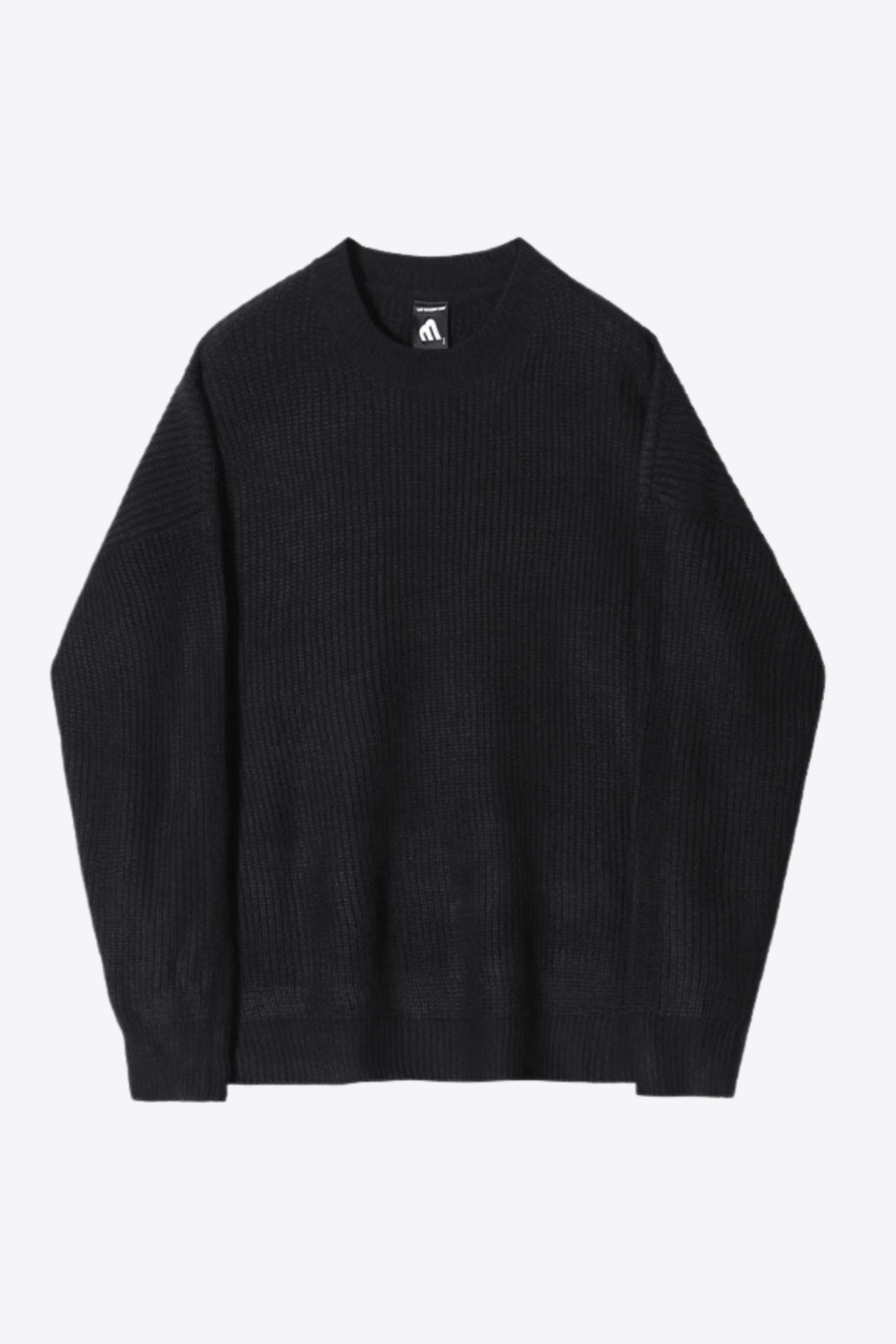 Alessandro Toscani Black / M FANUCCI™ | Ribbed Crew Neck Sweater