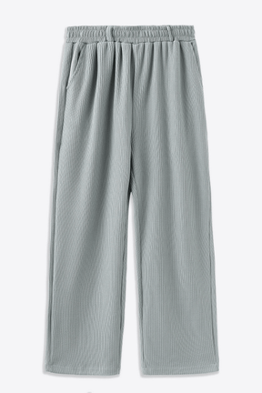 Alessandro Toscani™ Gray / M BIAGIO™ | Oversize Pants with Ribs