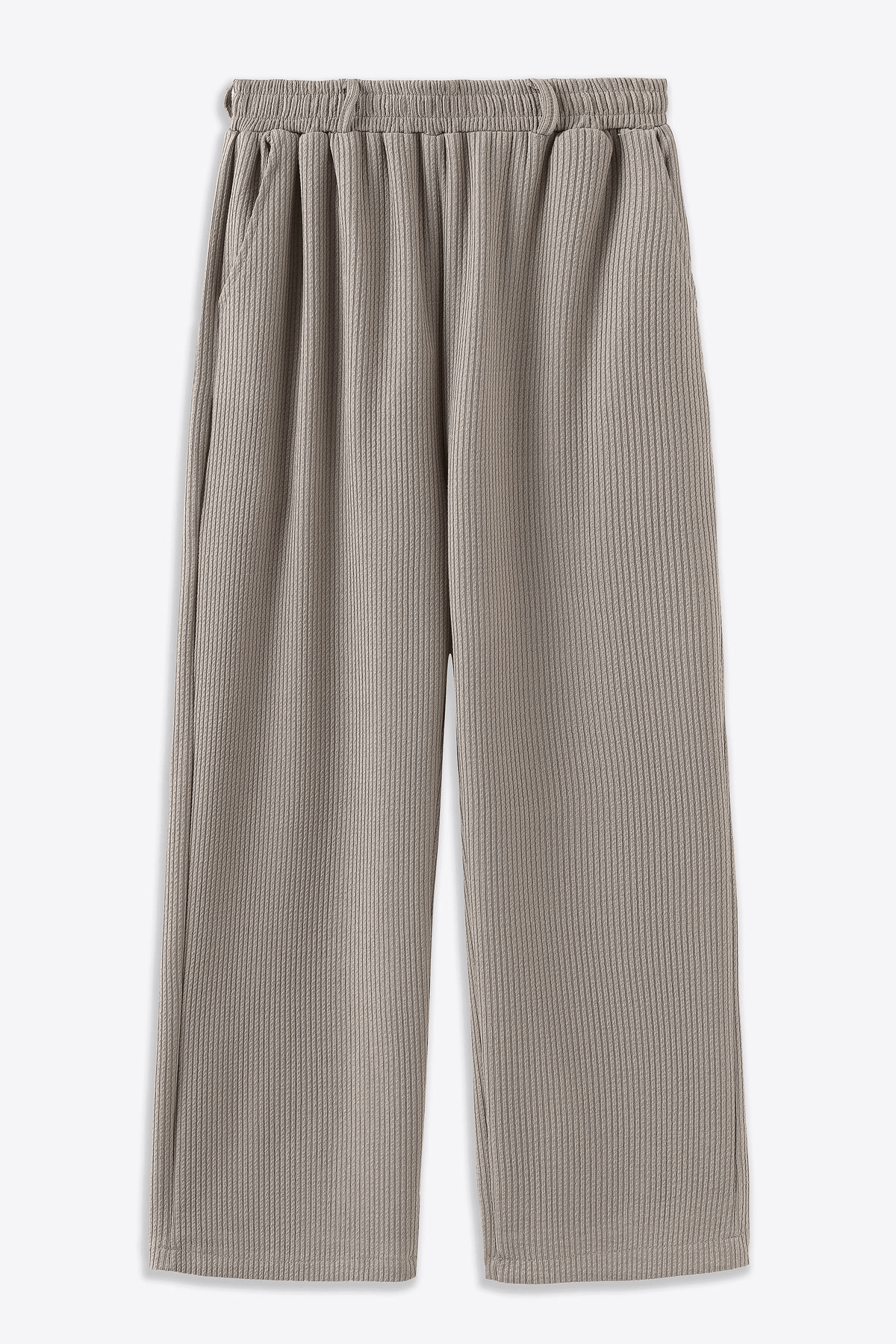 Alessandro Toscani™ Khaki / M BIAGIO™ | Oversize Pants with Ribs