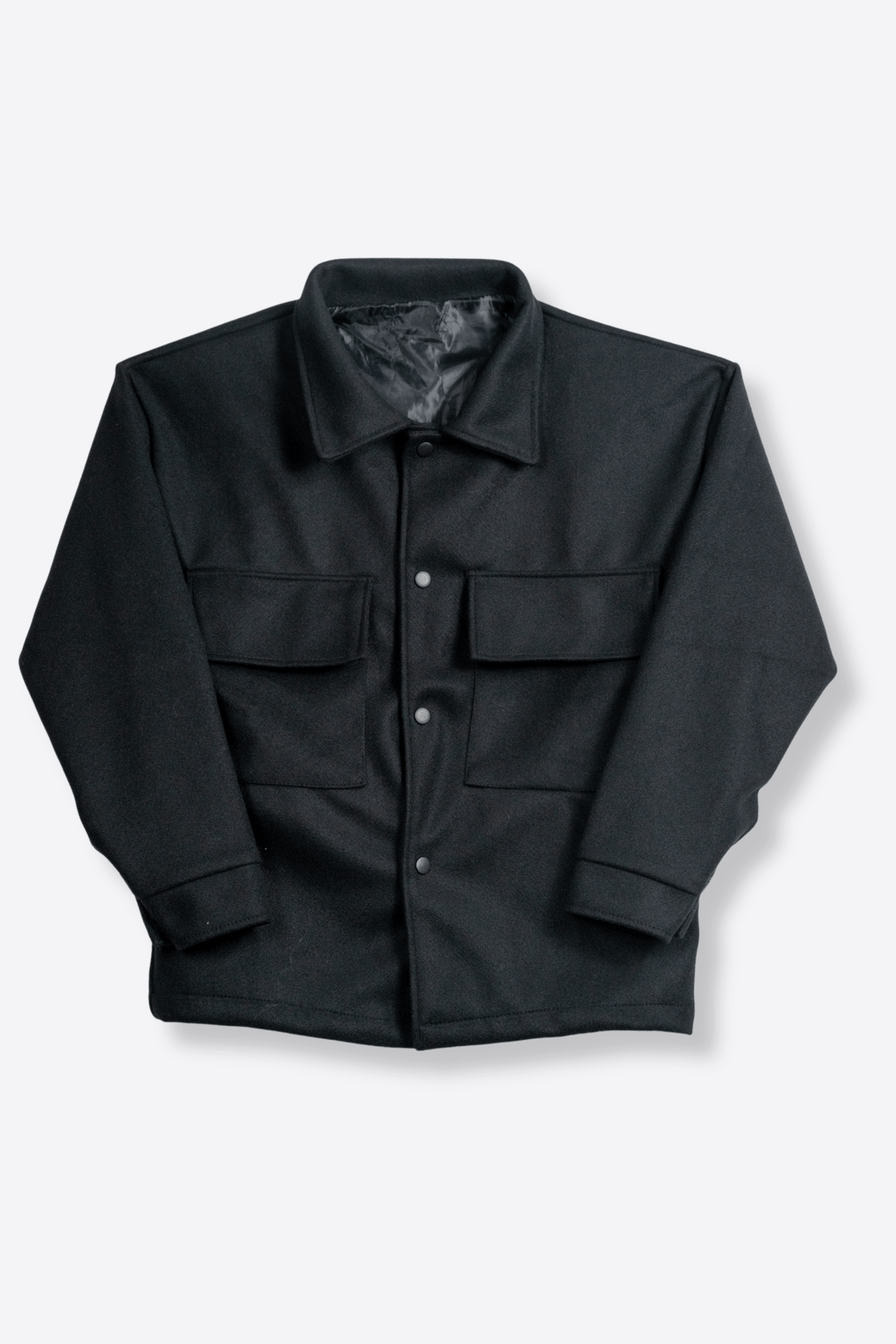 Alessandro Toscani™ S / Black BRUNO™ | Casual Jacket with Collar