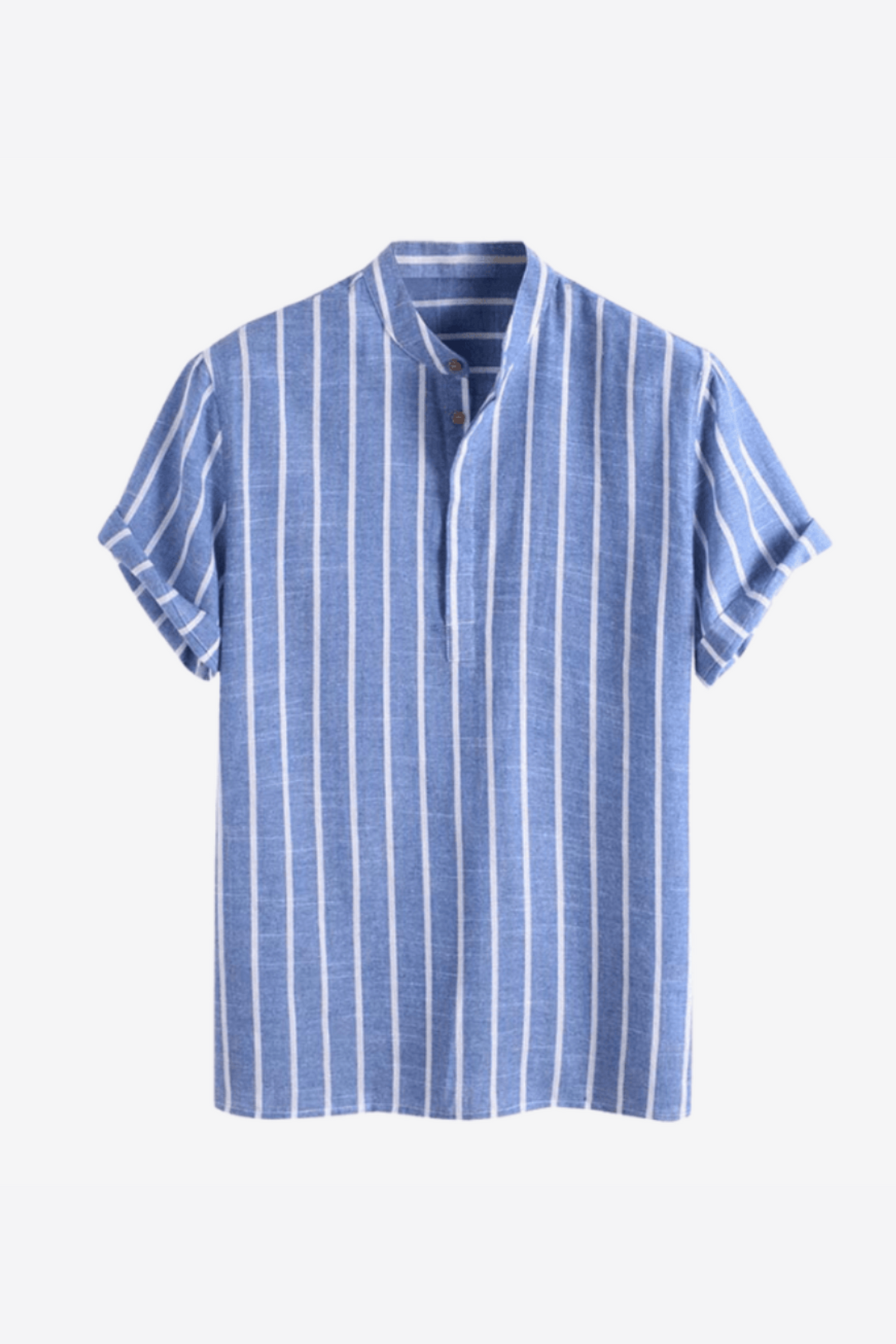 MANUEL™ | Striped Shirt with Short Sleeves