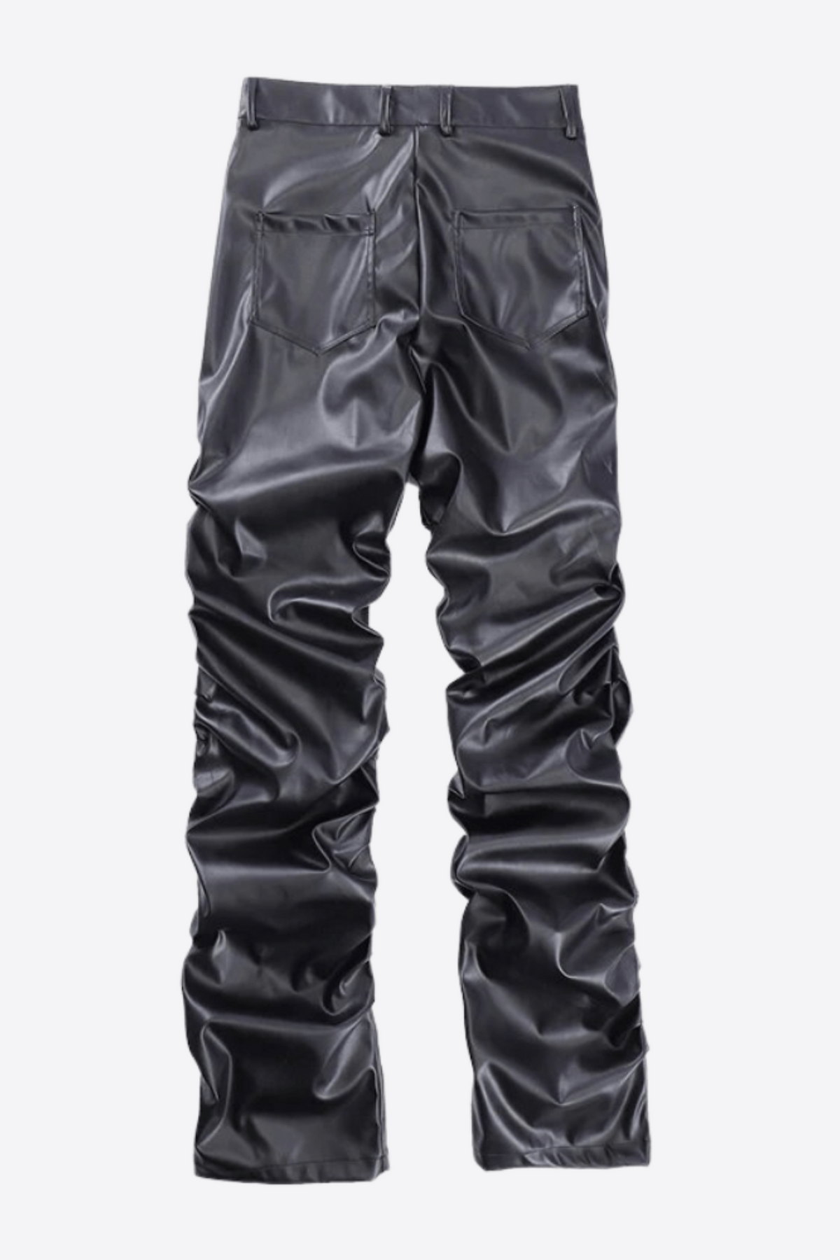 JALEN™ | Black leather Pants
