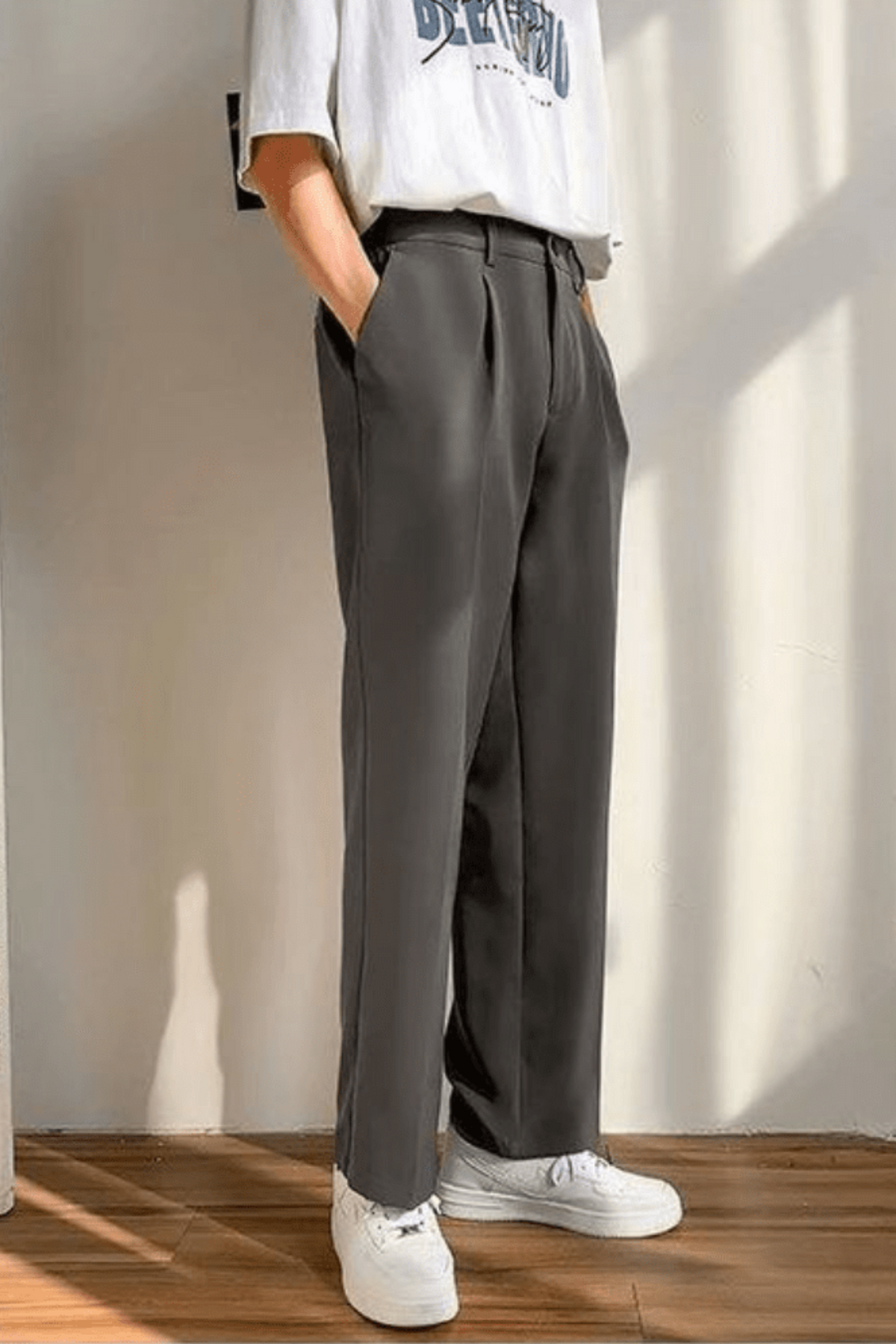 TOSCANO™ | Pantaloni eleganti a gamba larga