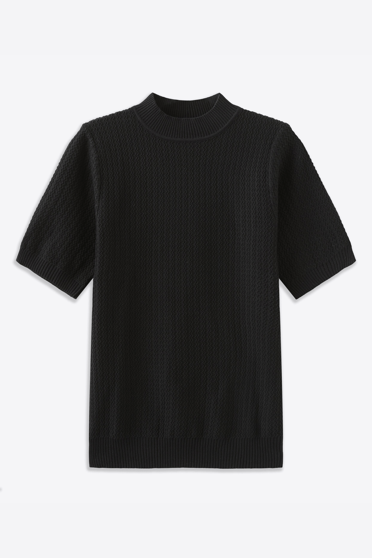 Alessandro Toscani™ Black / M ACHILLE™ | Short-Sleeved Shirt