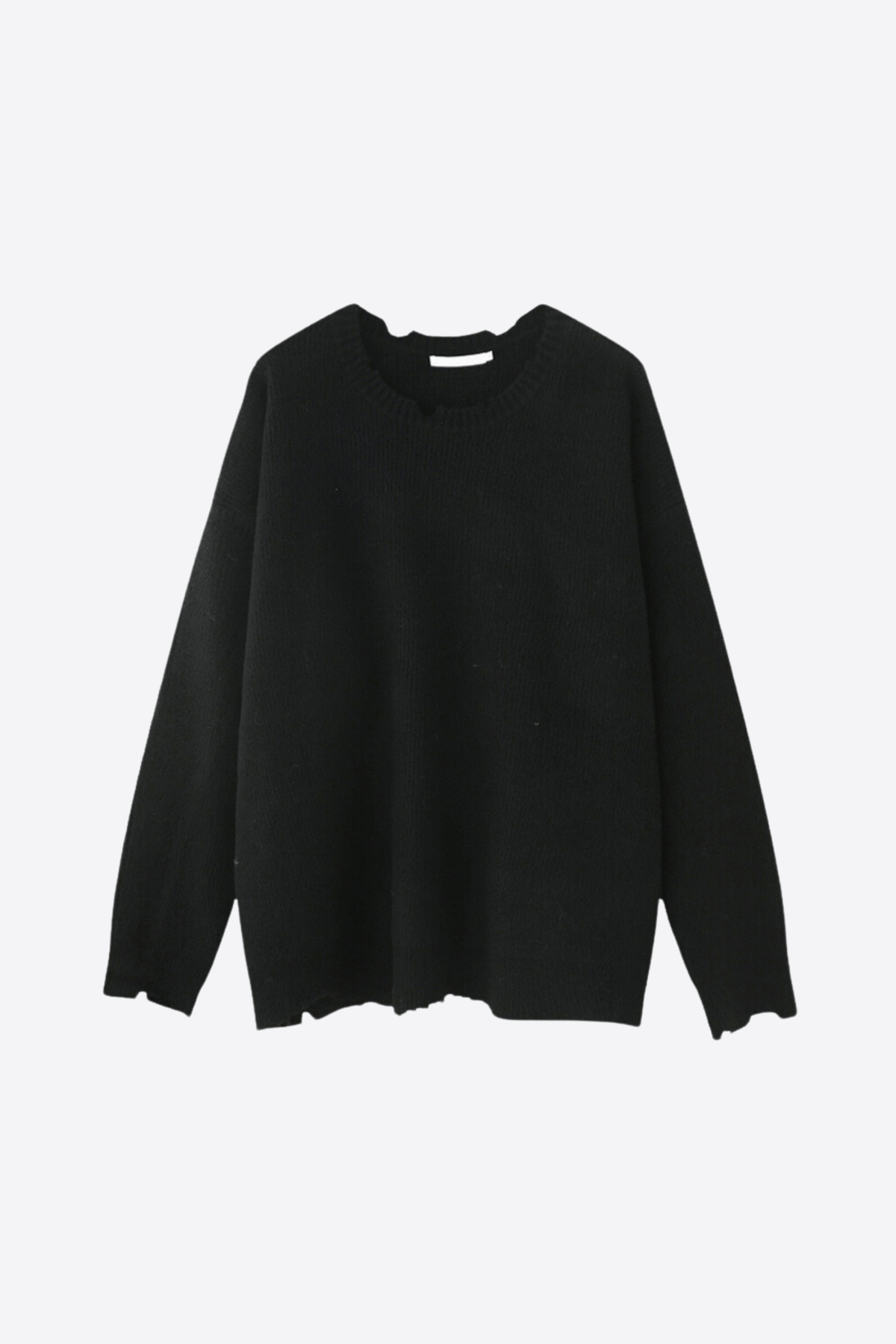Alessandro Toscani Black / S EDDY™ | Streetwear Crew Neck Sweater
