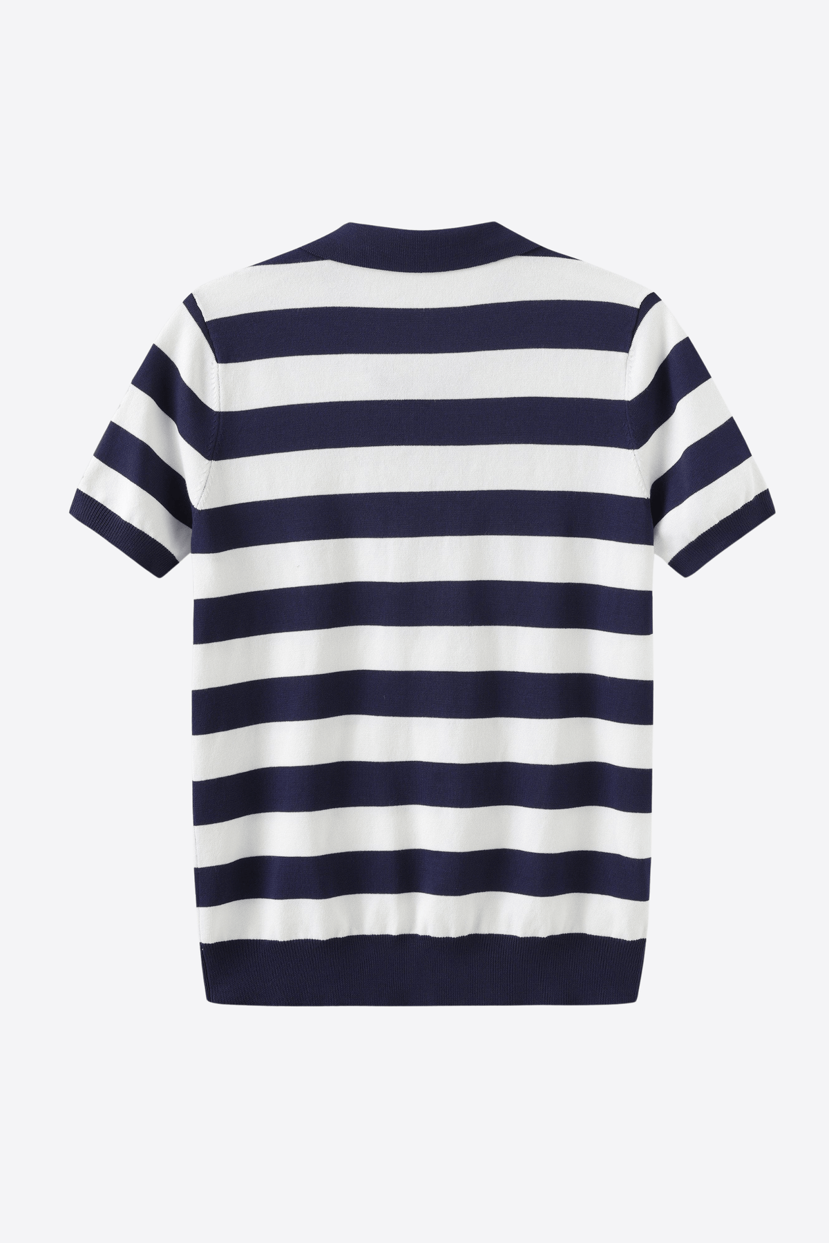 Alessandro Toscani™ ELIGIO™ | Striped Short Sleeve Polo Shirt