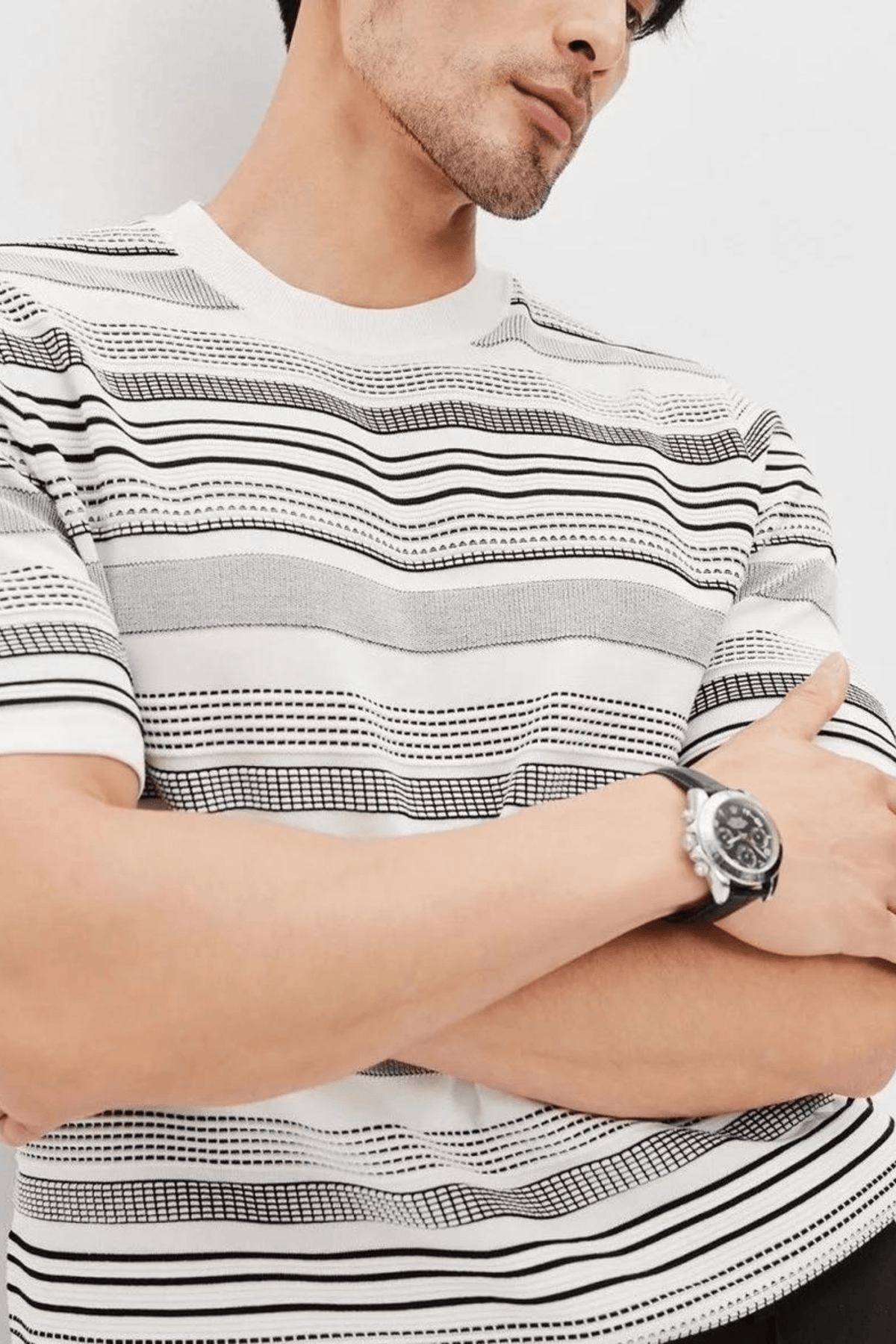 Alessandro Toscani GIULIANO™ | Casual Striped T-Shirt