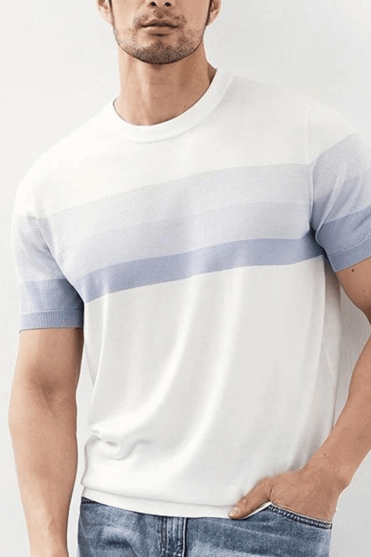 Alessandro Toscani MAURO™ | Striped T-shirt